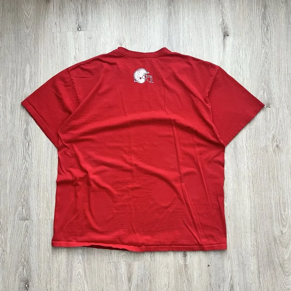 Vintage Y2K Nike Team Ohio State Buckeyes Football Short Sleeve T-Shirt Mens XL